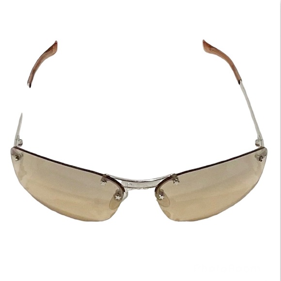 DIOR Pop/n Sunglasses Rimless Champagne Pink Gradient - Picture 5 of 16